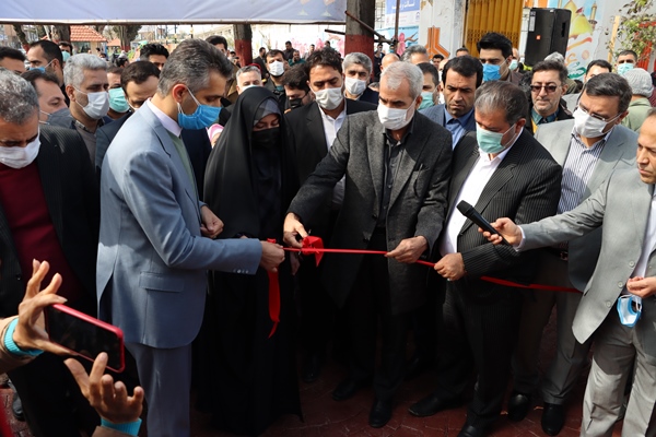 افتتاح جاده سلامت درون شهری با حضور وزیر محترم آموزش و پرورش