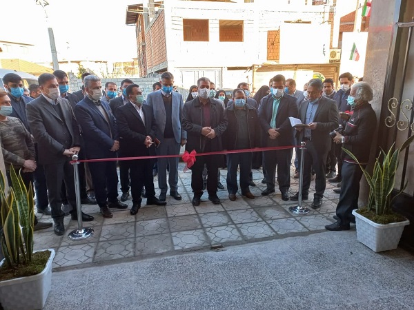 افتتاحیه پروژه ساختمان کتابخانه عمومی شهدای کوچکسرا در ایام الله دهه فجر