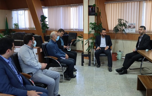 دیدار شهردار قائم‌شهر با رئیس شورای شهر و سرپرست شهرداری شهر آلاشت