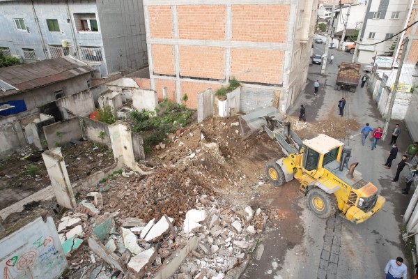 عملیات تخریب و بازگشایی در خیابان دکتر شریعتی، خزر 7