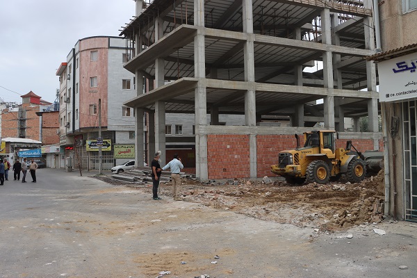 عملیات تخریب و بازگشایی در خیابان  کوچکسرا ، شقایق ۴ ( نواب )
