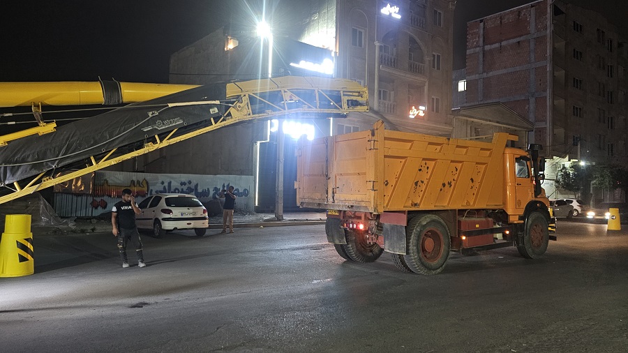 آغاز عملیات اجرای رفیوژ خیابان شریعتی