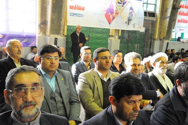 تجمع بزرگ بسیجیان در حسینیه ثارالله قائمشهر