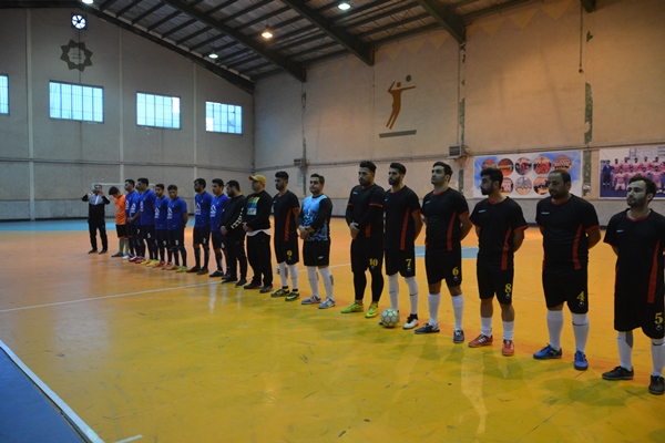 افتتاحیه بازی های فوتسال جام شهید محمد بلباسی